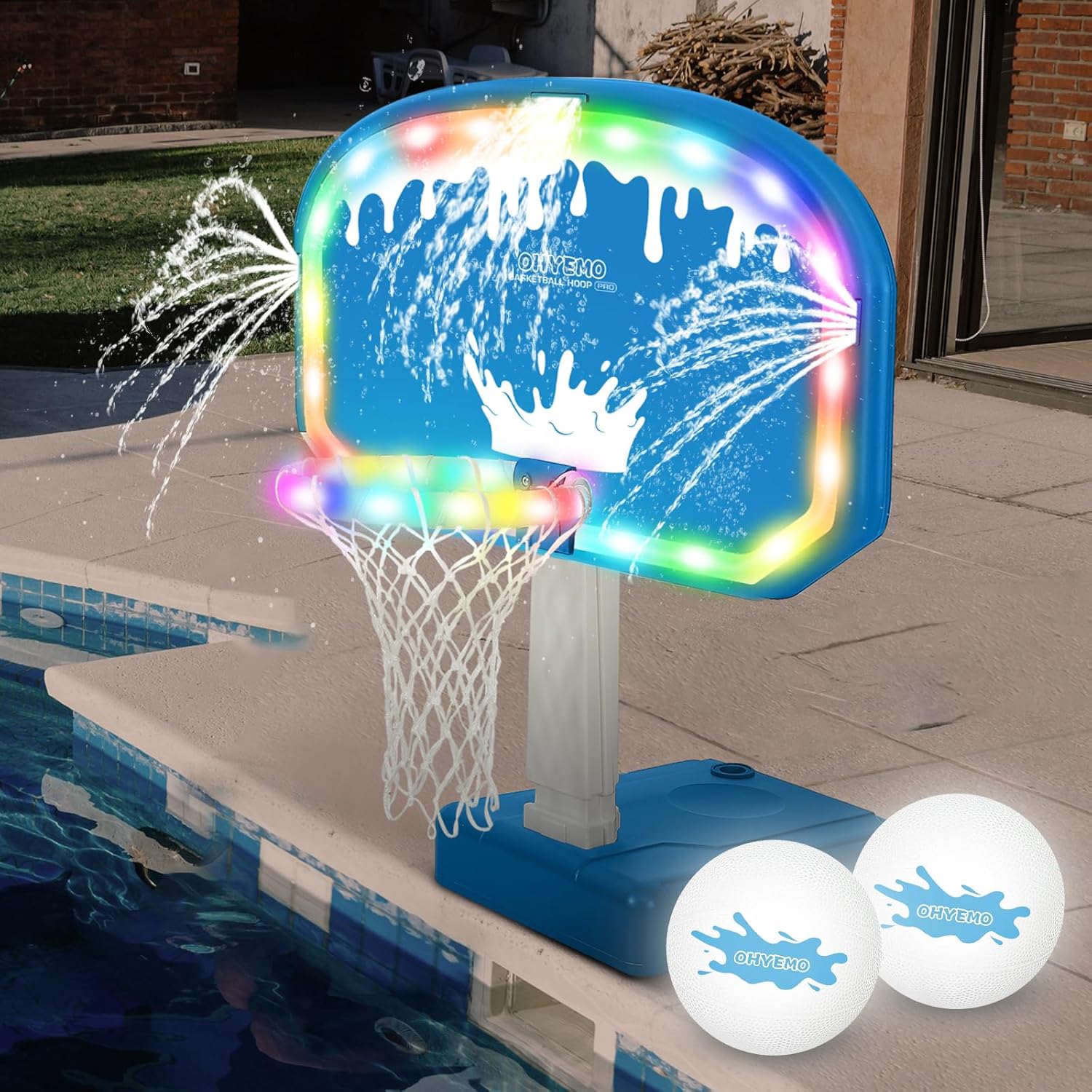 Basketball Hoop - Conjunto de Jogo de Basquete LED